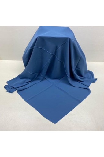 Medine İpeği Eşarp Mavi