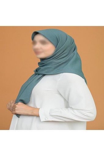 Natürel Cazz Eşarp - Çağla Yeşili