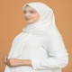 Natürel Cazz Eşarp - Ekru