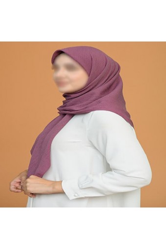 Natürel Cazz Eşarp - Gül Kurusu