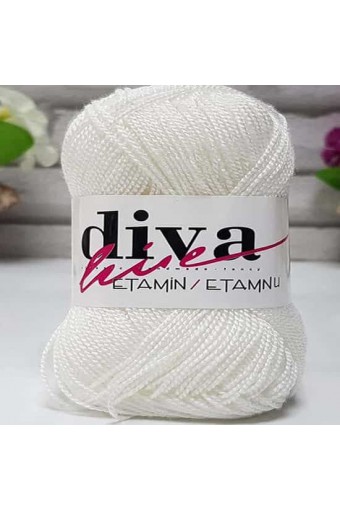 Etamin İş Orlonu - 02 Beyaz