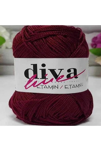 Etamin İş Orlonu - 14 Bordo