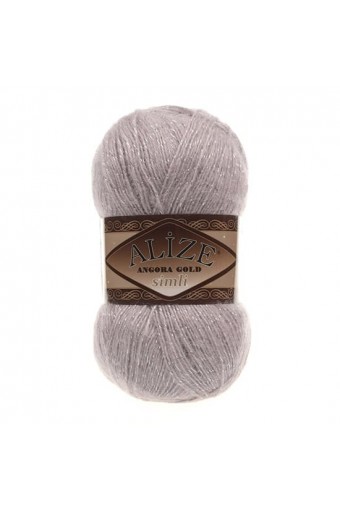Alize Angora Gold Simli 163 Gül Grisi