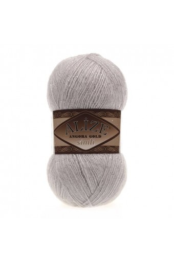 Alize Angora Gold Simli 168 Kış Beyazı