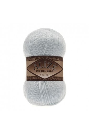 Alize Angora Gold Simli 514 Buz Mavisi