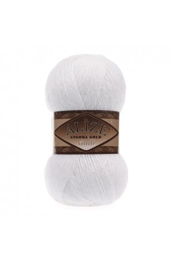 Alize Angora Gold Simli 55 Beyaz
