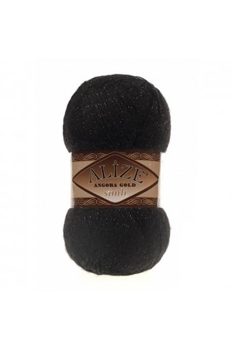 Alize Angora Gold Simli 60 Siyah