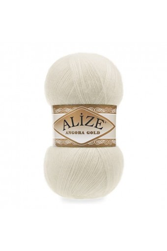 Alize Angora Gold 01 Krem
