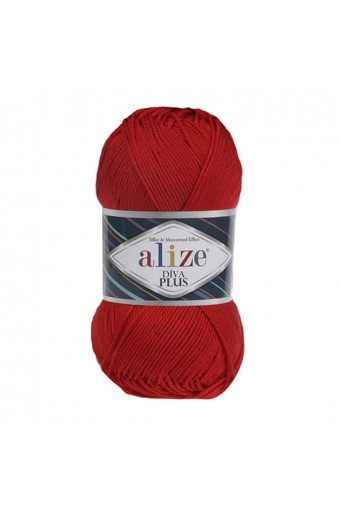 Alize Diva Plus 56 Kırmızı