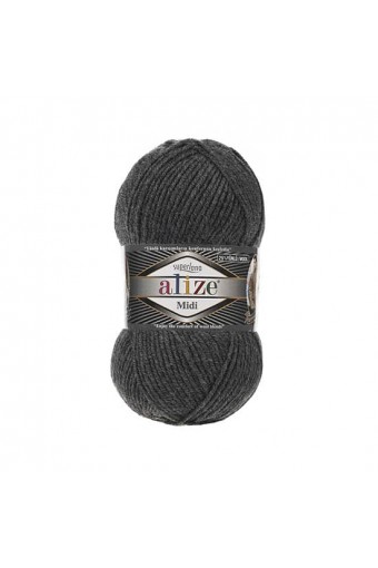 Alize Midi 196 Koyu Gri Melanj