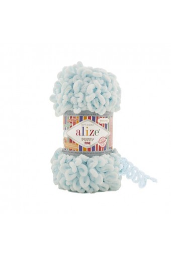 Alize Puffy Fine 522 Açık Mavi