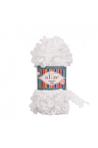 Alize Puffy Fine 55 Beyaz