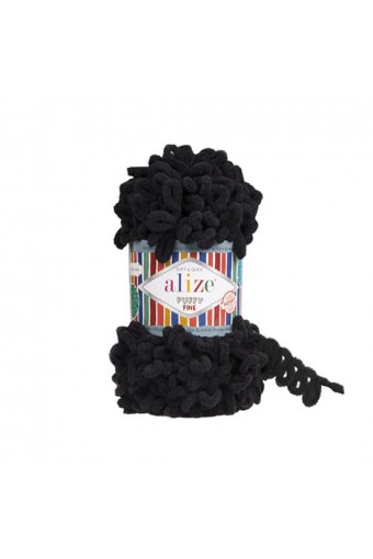 Alize Puffy Fine 60 Siyah