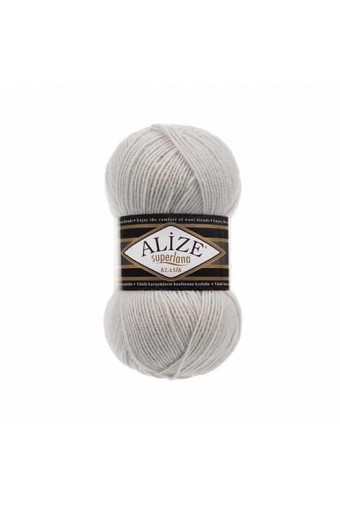 Alize Superlana Klasik 208 Açık Gri Melanj