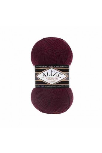 Alize Superlana Klasik 57 Bordo