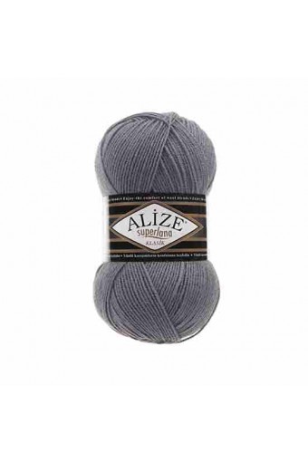 Alize Superlana Klasik 87 Kömür Grisi