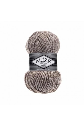 Alize Superlana Maxi 803 Jaspe Sütlü Kahve