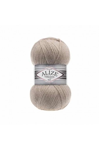 Alize Superlana Tığ 207 Açık Kahve Melanj