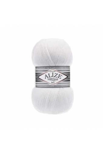 Alize Superlana Tığ 55 Beyaz