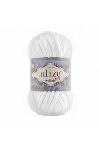 Alize Velluto 55 Beyaz