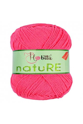 Nature Cotton İp 203 Neon Pembe