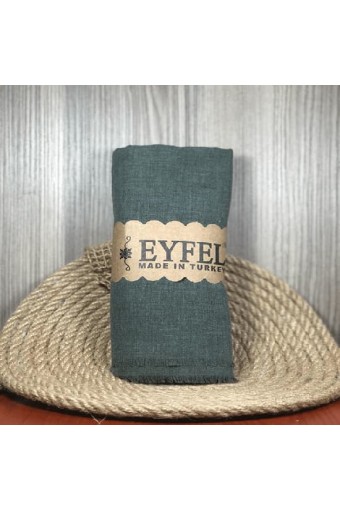 Eyfel %100 Pamuk Şal - Yeşil 3