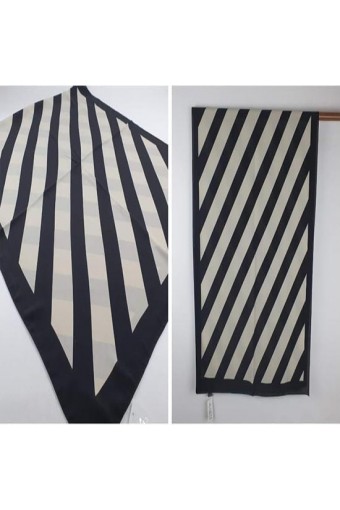 Medine İpeği Şal Şerit Desen