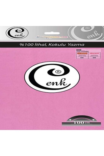 Cenk Yazma 040 Toz Pembe - 100cm