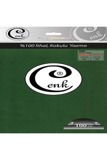 Cenk Yazma 1004 Koyu Yeşil - 100cm