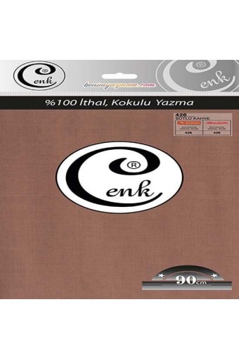 Cenk Yazma 426 Sütlü Kahve - 100cm