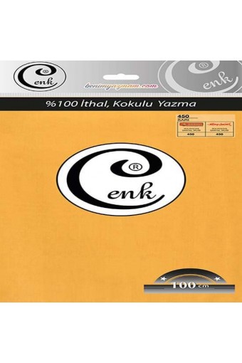 Cenk Yazma 450 Sarı - 10cmm