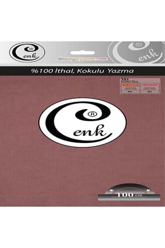 Cenk Yazma 701 Kuru Gül - 100cm