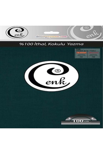 Cenk Yazma 755 Ördek Başı - 100cm