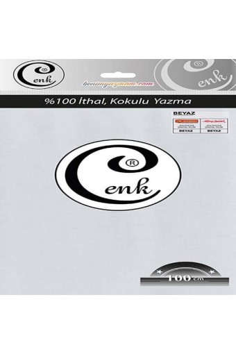 Cenk Yazma Beyaz - 100cm