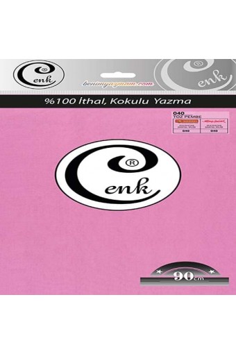 Cenk Yazma 040 Toz Pembe - 90cm