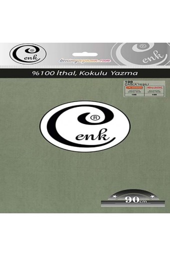 Cenk Yazma 198 Çağla Yeşili - 90cm