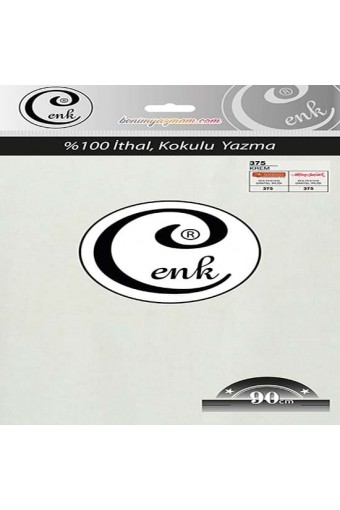 Cenk Yazma 375 Krem - 90cm