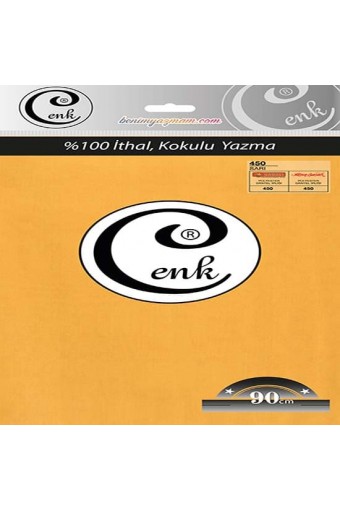 Cenk Yazma Sarı - 90cm