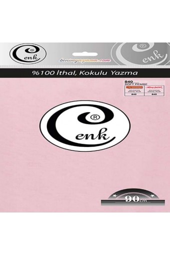 Cenk Yazma 840 Soft Pembe- 90cm