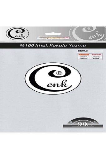 Cenk Yazma Beyaz- 90cm