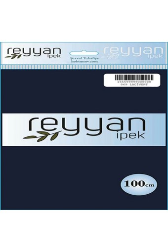 Reyyan Düz Tülbent 100cm 069 Lacivert