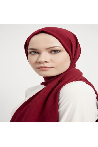 Aerobin Jazz Şal - Bordo