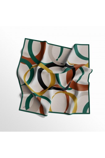 PoloWell Twill Eşarp Halka Desen - 1