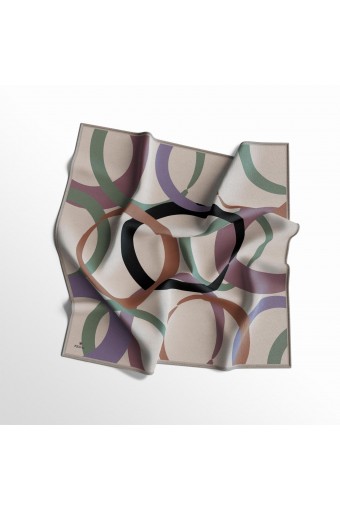 PoloWell Twill Eşarp Halka Desen - 2