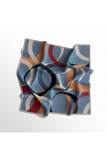 PoloWell Twill Eşarp Halka Desen - 3