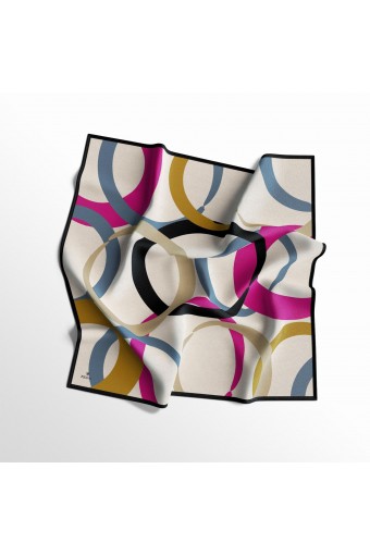 PoloWell Twill Eşarp Halka Desen - 4