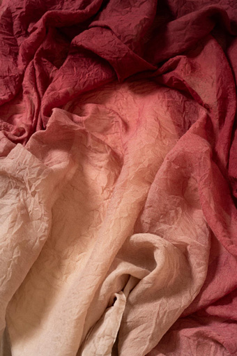 JAWEL Degrade Konfor Şal - Bordo