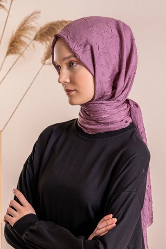 JAWEL Bambu Şal - Gül Kurusu