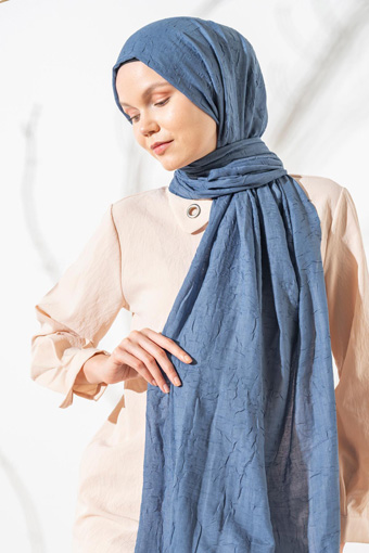 JAWEL Bambu Şal - İndigo