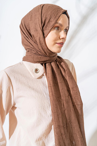 JAWEL Bambu Şal - Kahve